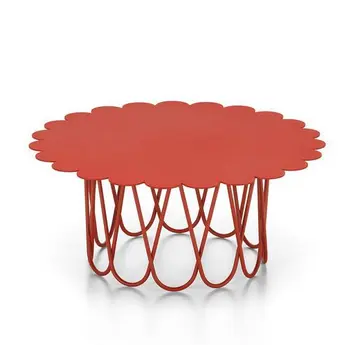 Tavolino Flower Table piccolo rosso