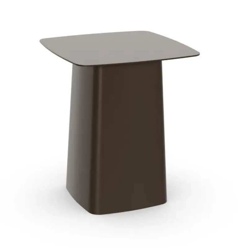 Tavolino Metal side table piccolo cioccolato