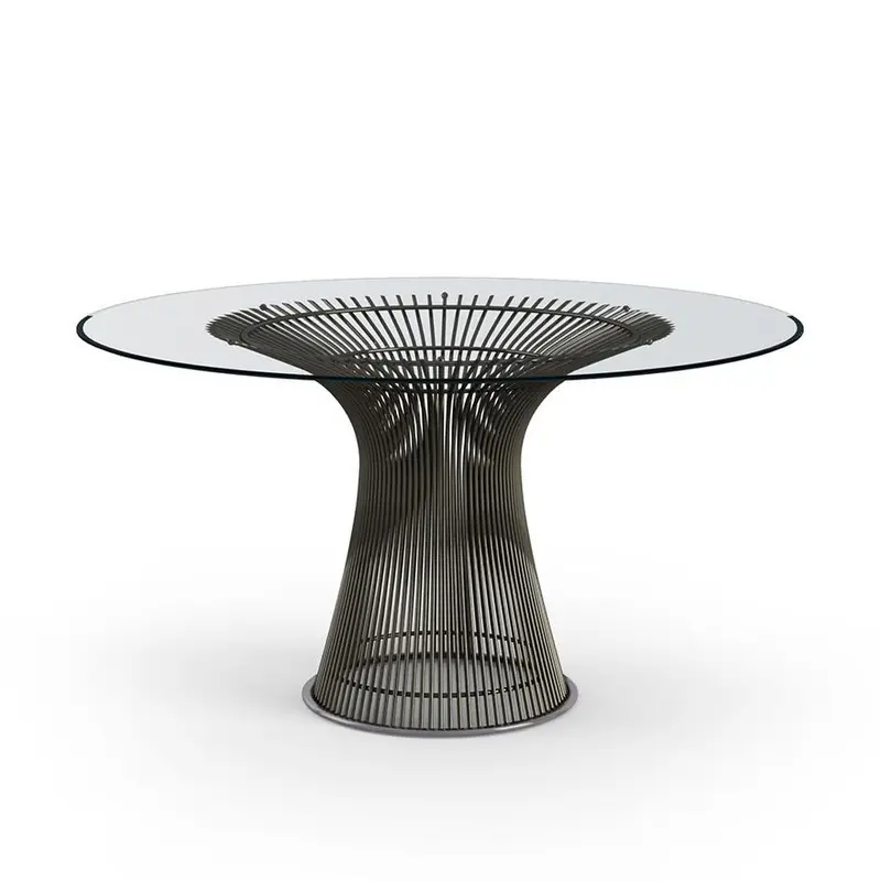 Tavolo Platner Ø 135 cm (struttura bronzo)
