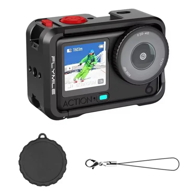 Telaio di estensione con custodia protettiva in metallo per fotocamera DJI Osmo