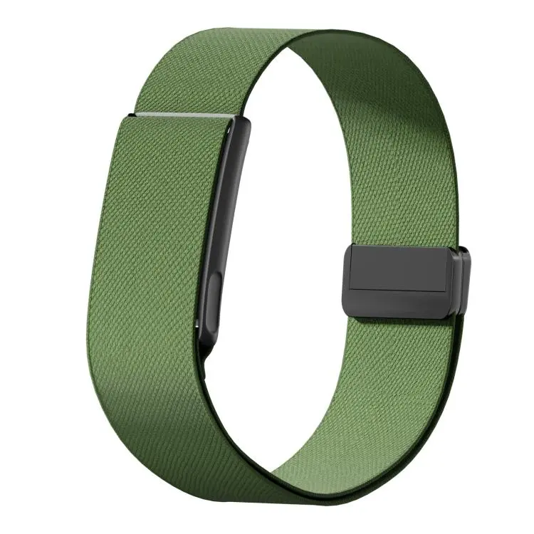 Telaio in metallo con chiusura magnetica e fascia elastica in nylon da braccio., For Amazfit Helio Strap