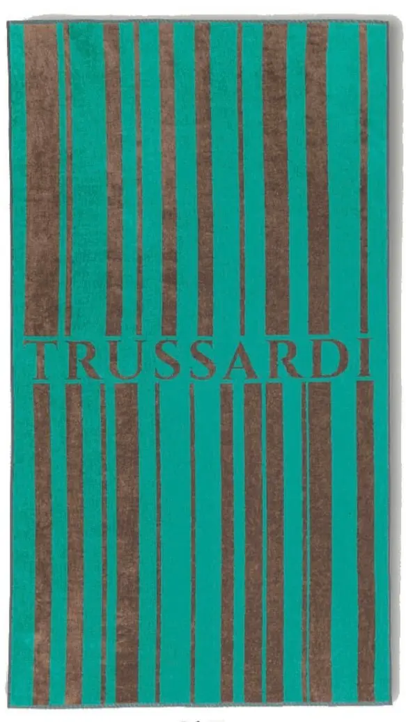 Telo Mare Trussardi Logo Line