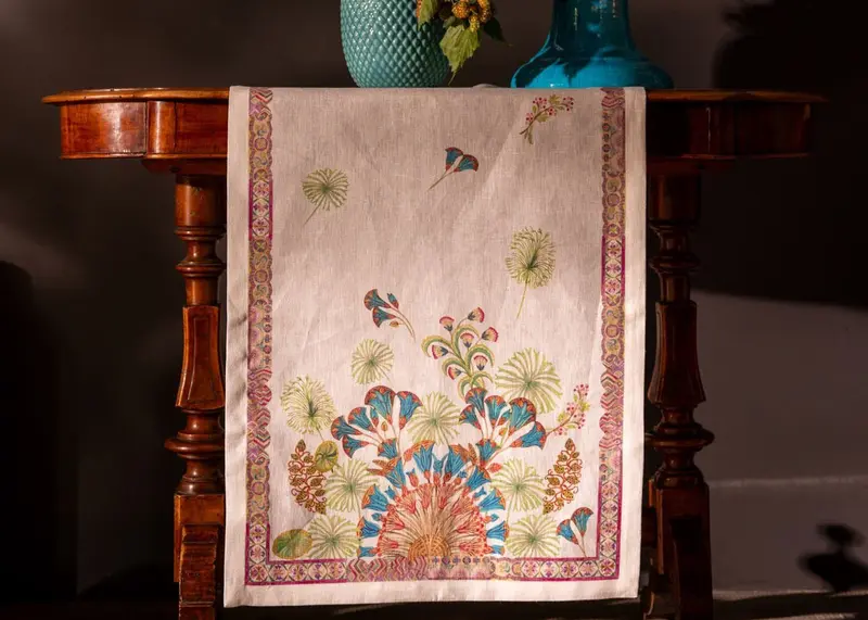 Tessitura Toscana Telerie Papyro Runner 45x170