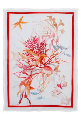 Tessitura Toscana Telerie Strofinaccio 50x70 in Lino Ondiva