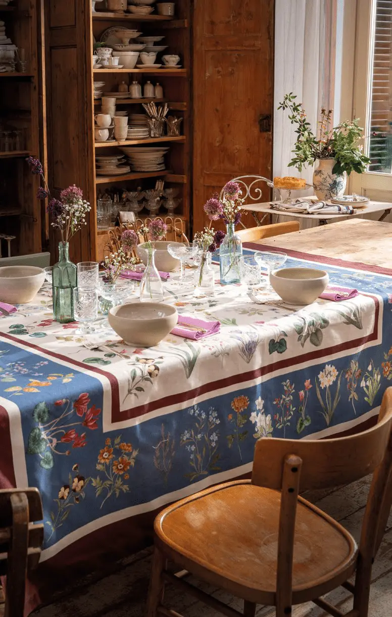Tessitura Toscana Tovaglia 170x270Cm in Cotone Pernilla