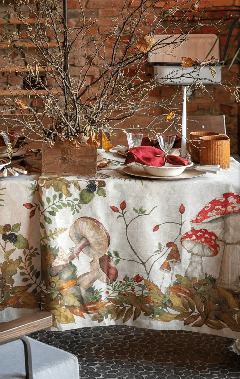 Tessitura Toscana Tovaglia 170x270Cm in Lino Grifola