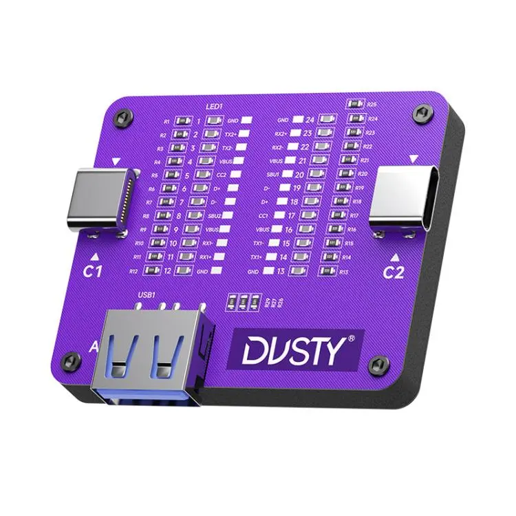 Tester cavi Type-C MECHANIC Dusty TC-24 a 24 pin