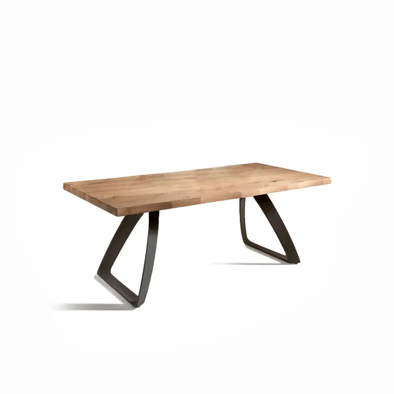Timber, Tavolo allungabile (90cm X 160/240cm H. 76cm)
