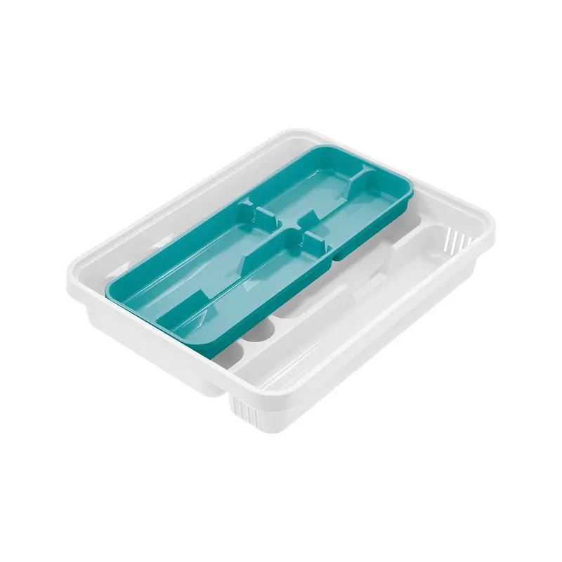Tontarelli Portaposate Mixy con Inserto Estraibile - 39x30x9H cm - Colori
