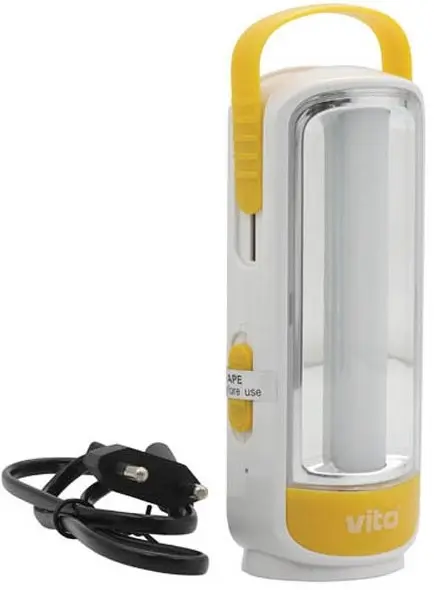 Torcia ricaricabile 6W 500Lm 6000K bianco freddo