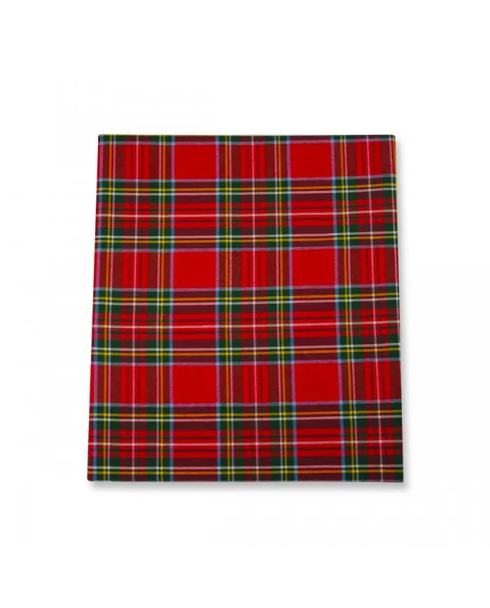Tovaglia Natalizia Tartan in Cotone