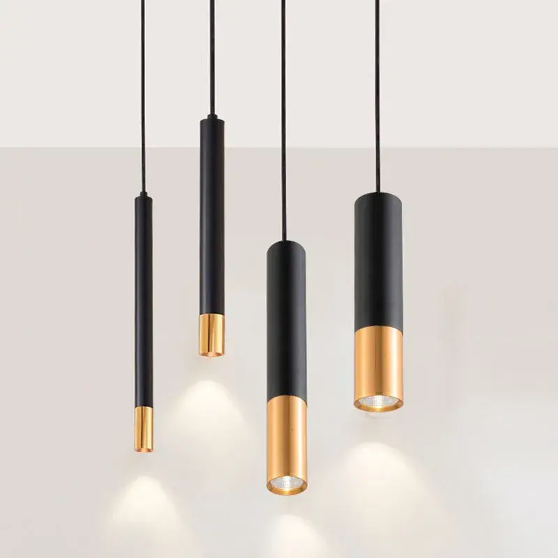 Tube Pendant Lights For Kitchen Or Bedroom