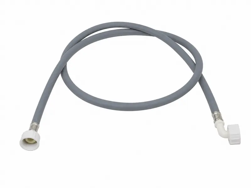 Tubo carico lavatrice 3/4 in PVC 3m con curva