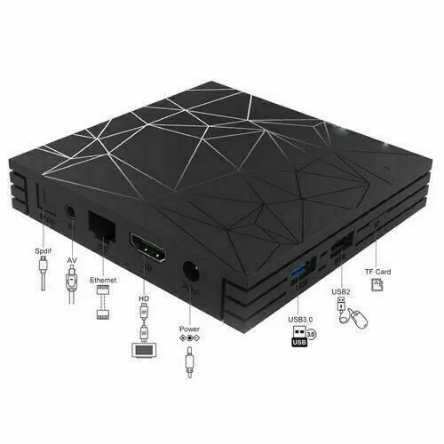 TV Box Android Q6 Plus con 64 GB memoria interna