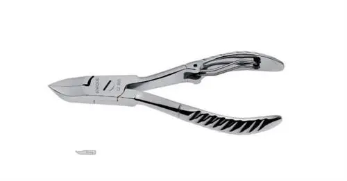 UNIQUE Tronchesino Unghie Art. 11832 - 11 cm | Professionale, Lame Affilate, Acciaio Inossidabile, Ergonomico, Ideale per Manicure e Pedicure
