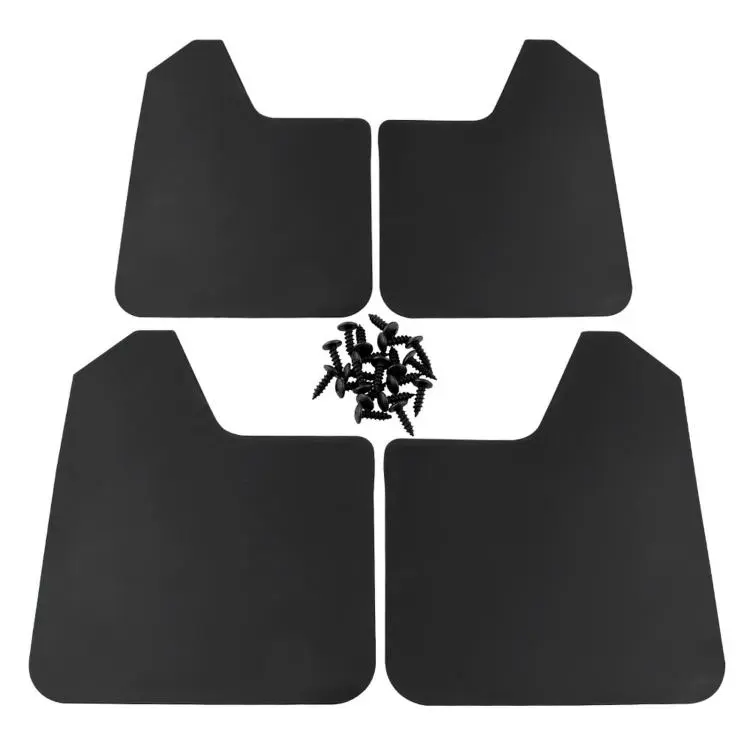 Universal Splash Guards/Mud Flaps For Cars, Pickups, SUVs, And Trucks, 38.4x29.2x2.56cm