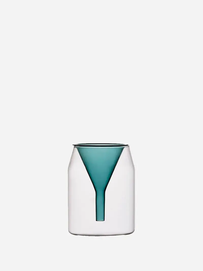 Vaso monofiore petrolio