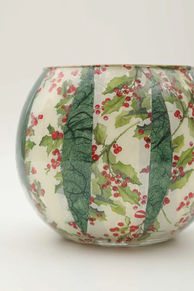 Vaso o Lanterna "happy christmas!"