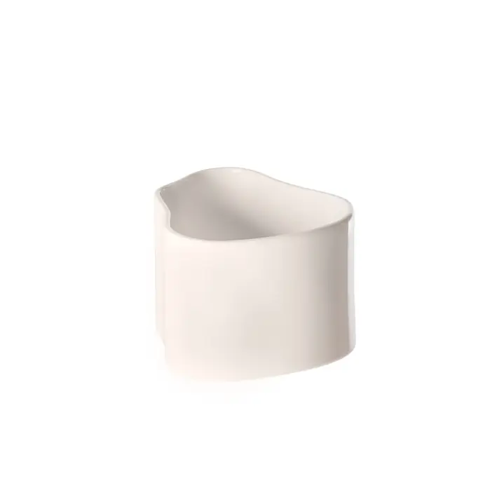 Vaso Riihitie Plant Pot (modello A in ceramica bianca)