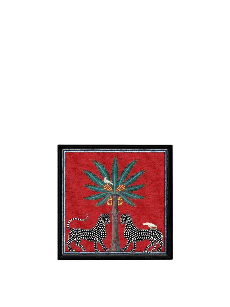 Vassoio Quadrato Rosso (25.5 x 25.5cm)