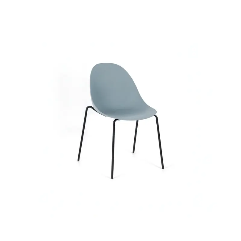 Velvet, Set di 4 Sedie in polipropilene (50cm X 51cm H. 79cm)