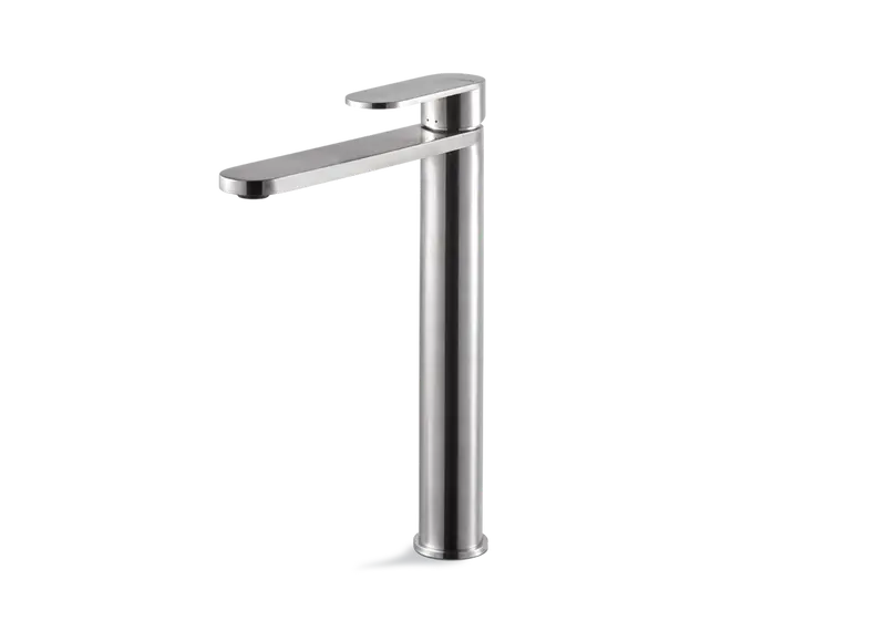 Vema Ayas Steel rubinetto lavabo alto V28021