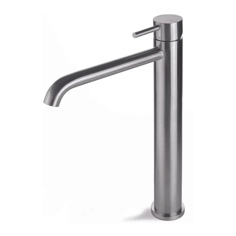 Vema Tiber Steel rubinetto lavabo alto V17021