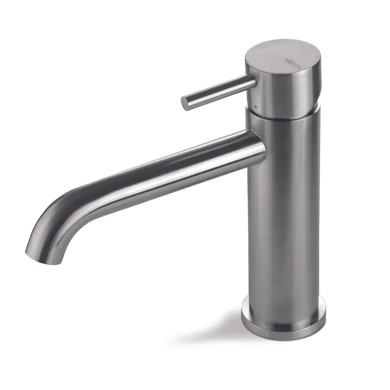 Vema Tiber Steel rubinetto lavabo V17011