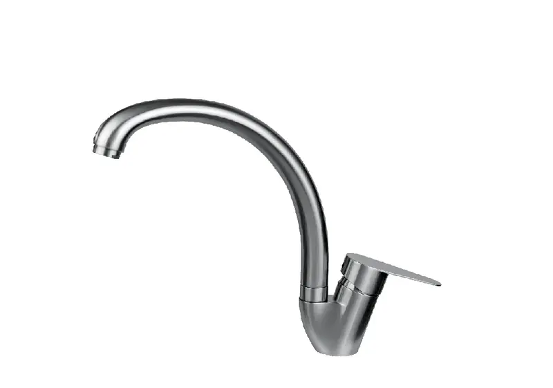 Vema Venenza rubinetto cucina canna tonda girevole V23070