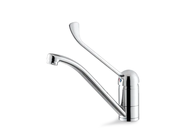 Vema Venenza rubinetto cucina con leva clinica e canna girevole V23180