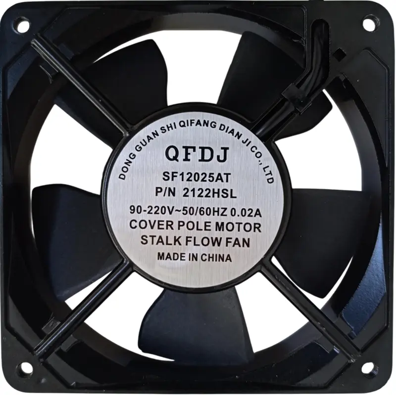 Ventola 12x12x2,5cm 90-220V QFDJ SF12025AT