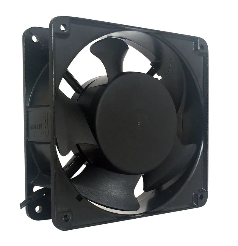 Ventola assiale 220V 120x120x38mm corpo in alluminio
