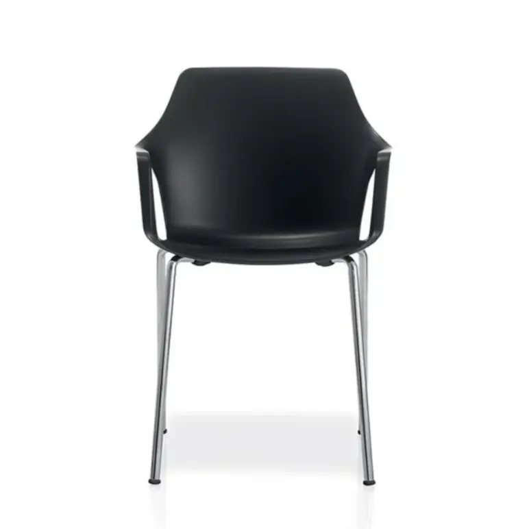 Vesper 2 con braccioli Set di 4 sedie