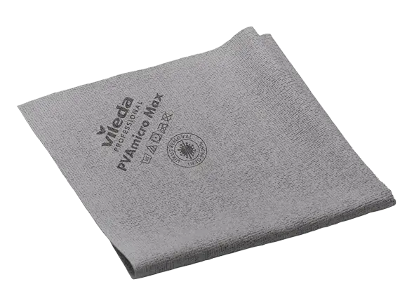 Vileda Professional PVAmicro Max Panno Microfibra PVA 50x44 cm – Pulizia Senza Aloni e Assorbenza 550%