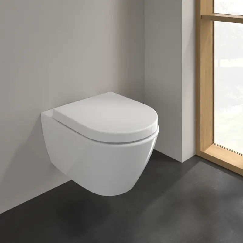 Villeroy Subway 2.0 wc sospeso senza brida con copriwater soft-close 5614HRR1