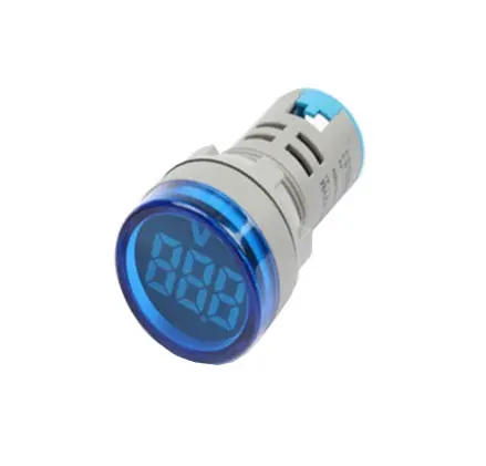 Voltmetro digitale da pannello blu AC20-500V