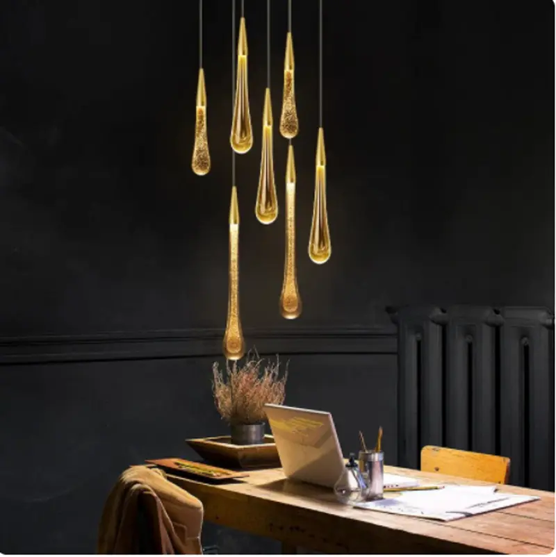 Water Drop Pendant Light Chandeliers