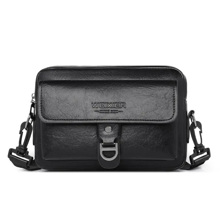 WEIXIER D1226 Borsa a tracolla retrò in pelle PU impermeabile