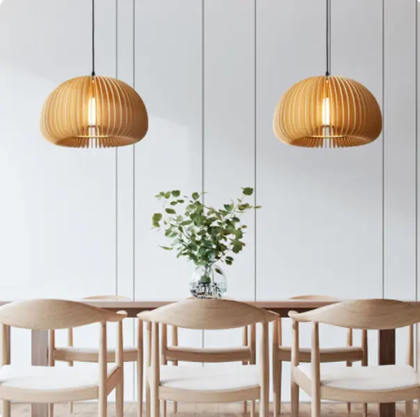 Wooden Ceiling Hang Lights