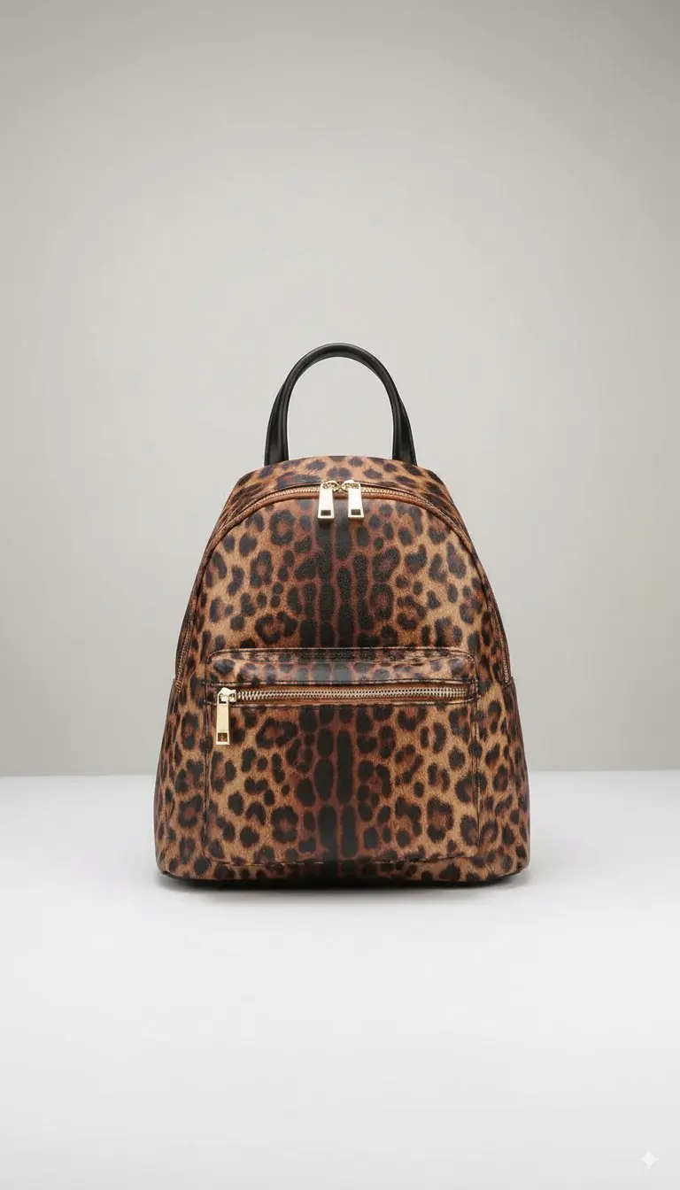 Zaino Animalier in Similpelle - Cintura Regolabile - Misura 30/25
