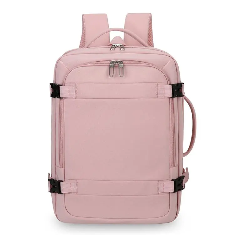 Zaino da viaggio REMOID 1005, espandibile, per laptop, con porta di ricarica USB e cinghia per il fissaggio al bagaglio.
